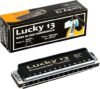 East top Lucky 13 Bass Plus Harmonicas Diminished C Key