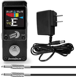 AXA AXCESSABLES Lunar Mini-Stomp Chromatic Tuner Bundle