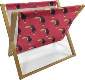 Lunarable Tropical Magazine And Book Holder