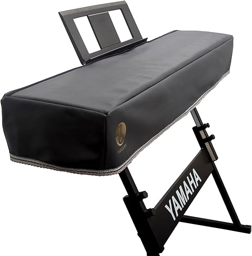 mooson Luxury Soft Black Digital Piano Cover