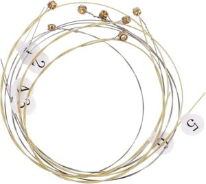 EXCEART Lyre Harp String Replacement Set 7pcs