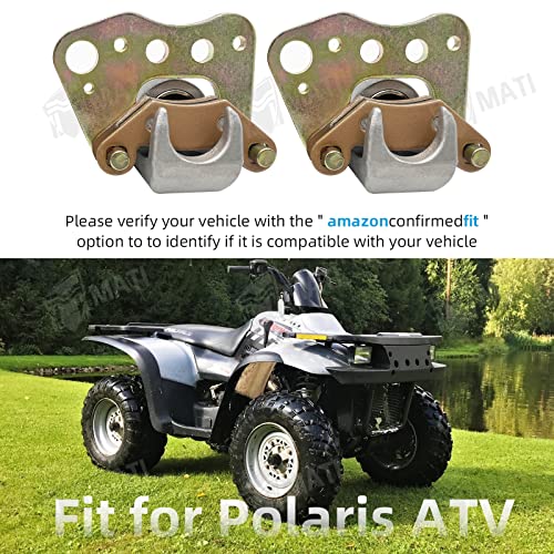 M MATI Brake Caliper Assembly For Polaris ATV 1910681 1910682 - Image 5