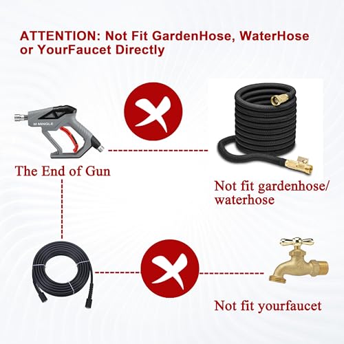 M MINGLE High Pressure Washer Gun Foam Cannon - Image 4
