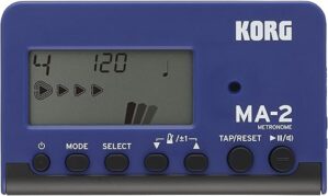 Korg MA-2 Multi-Function Digital Metronome (MA2-BLBK)