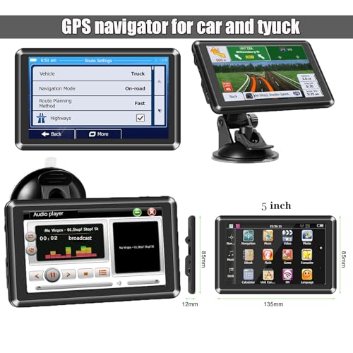Maeysiph GPS Navigator With Touch Screen Guidance - Image 4