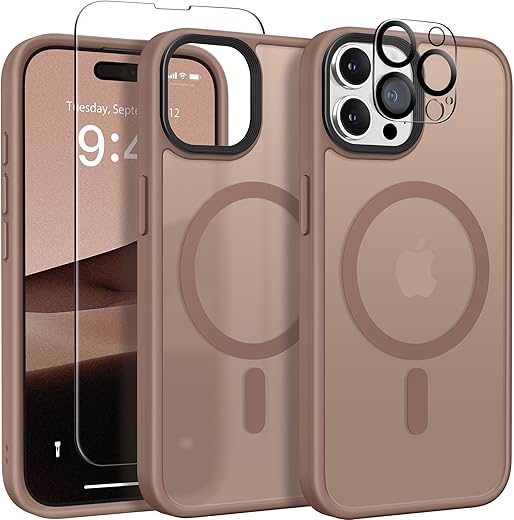 GONEZ Magnetic Case For iPhone 15 Pro Max