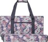 GUSTARIA Mah Jongg Bag, Blue And Red Printed