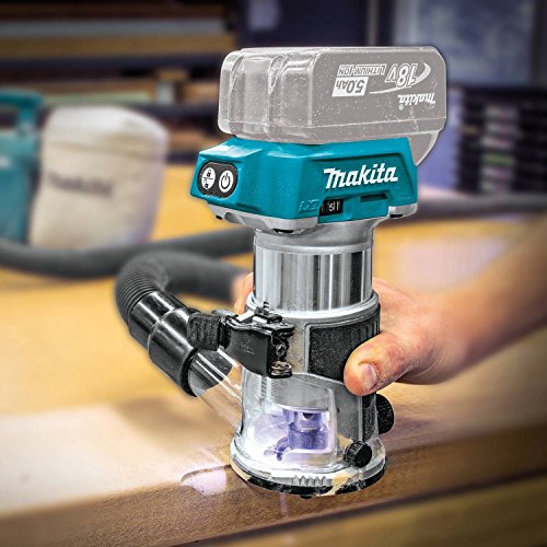 Makita 18V LXT Brushless Cordless Compact Router XTR01Z - Image 4