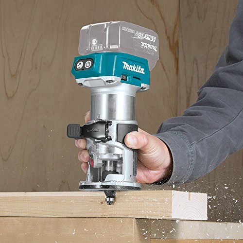 Makita 18V LXT Brushless Cordless Compact Router XTR01Z - Image 5