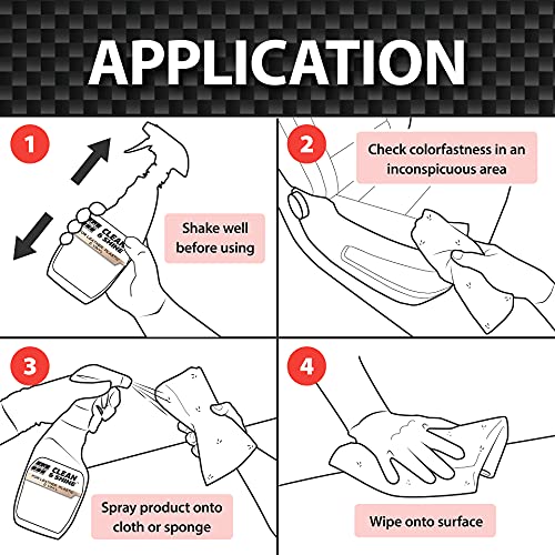 Malco Clean & Shine Interior Car Cleaner - Image 3