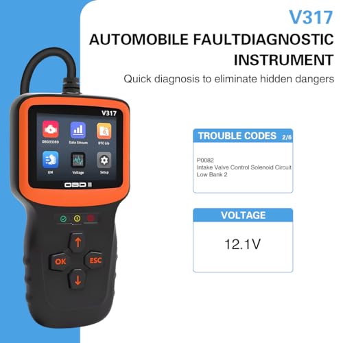 Mandark V317 OBD2 Car Scanner Diagnostic Tool - Image 4
