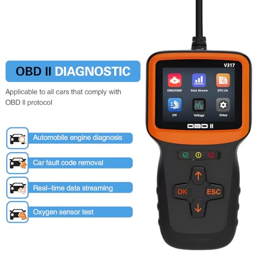 Mandark V317 OBD2 Car Scanner Diagnostic Tool - Image 5