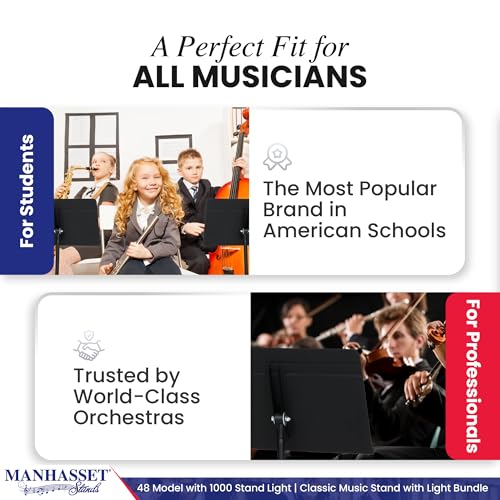 Manhasset Music Stand With 1000 Stand Light Bundle - Image 4