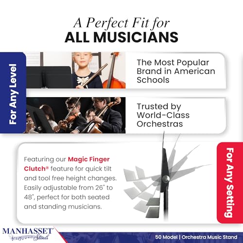 Manhasset Orchestral Music Stand (202SPRAV) - Image 5