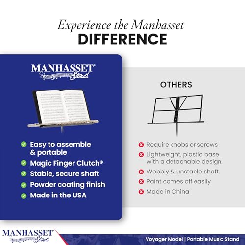 Manhasset Voyager Collapsible Music Stand 5201-MNH - Image 4