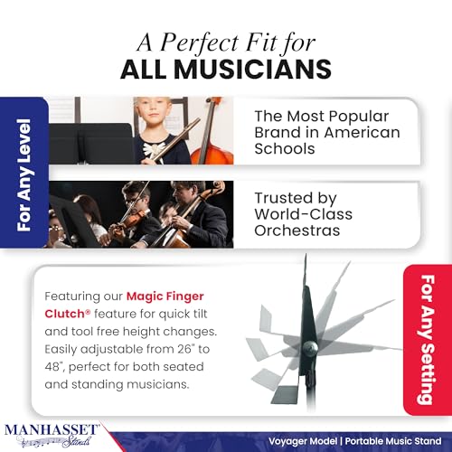 Manhasset Voyager Collapsible Music Stand 5201-MNH - Image 5