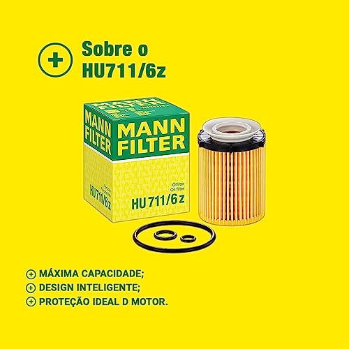 MANN-FILTER Engine Oil Filter HU 711/6z - Image 3