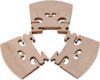 BQLZR Maple 1/8 Violin Bridges Pack