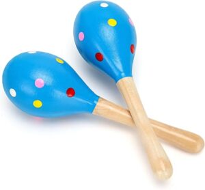 KINYFY Maracas Hand Percussion Rattles For Kids