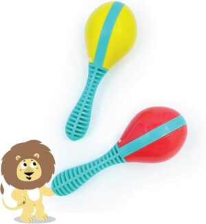 Edushape Maracas Set For Babies - Vibrant Colors