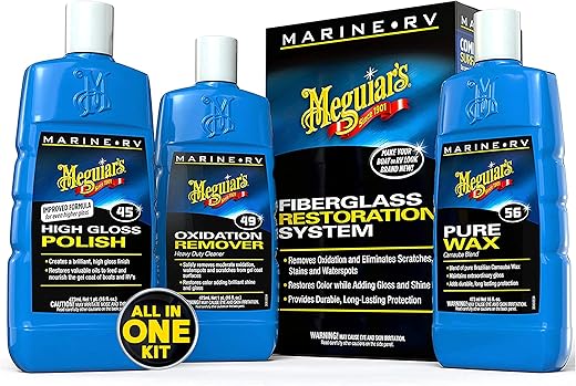 Meguiar's Marine/RV Fiberglass Restoration Kit M4965