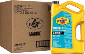 Pennzoil Marine XLF Extended Life Engine Oil, 3-Pack