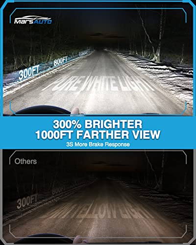 Marsauto D3S HID Bulbs, 6000K Cold White - Image 2
