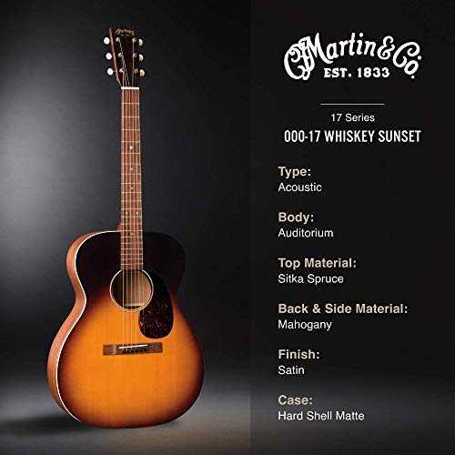 MARTIN 000-17 Acoustic Guitar, Whiskey Sunset - Image 4