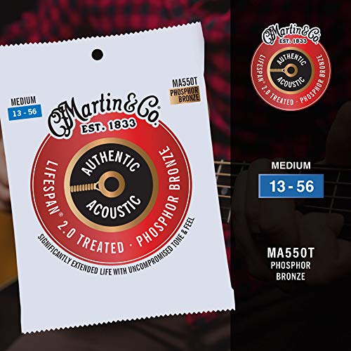 MARTIN Authentic Acoustic Guitar Strings - Lifespan 2.0 - Image 5