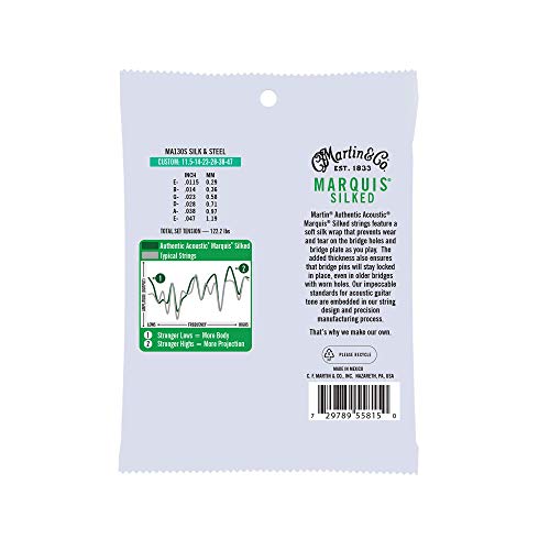 MARTIN Authentic Acoustic Guitar Strings - Marquis - Image 2