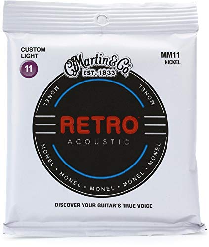 MARTIN Retro Acoustic Guitar Strings MM11 - Image 2