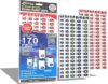 Steellabels Master Set Chrome Foil Socket Labels