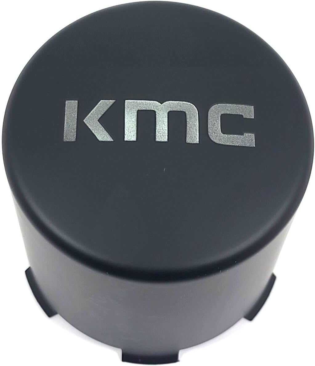 KMC Wheels Matte Black Wheel Center Hub Cap KM522