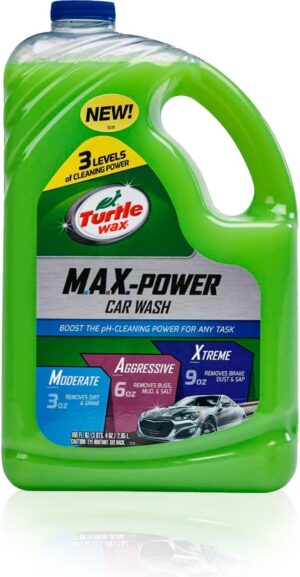 Turtle Wax MAX-Power Car Wash 50597-4PK