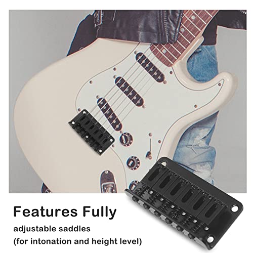 MAXCHEER 78mm Fixed Hardtail Bridge For Guitar - Image 3