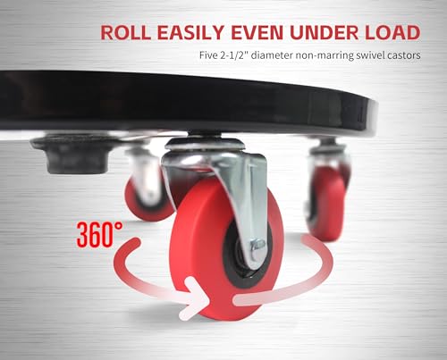 MaxWorks Pneumatic Roller Seat/Creeper 80771 - Image 5