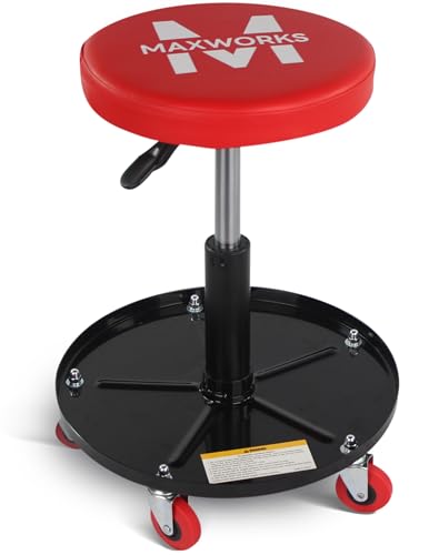 MaxWorks Pneumatic Roller Seat/Creeper 80771 - Image 2