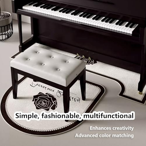 MBBTAG Piano Soundproof Carpet, Durable Rug - Image 3