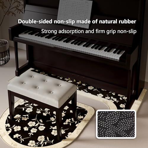 MBBTAG Piano Soundproof Carpet, Durable Rug - Image 5