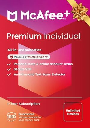 McAfee McAfee+ Premium Individual Unlimited Devices 2025