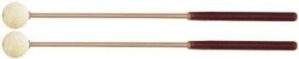 NC Medium-Hard Felt Mallets (White)