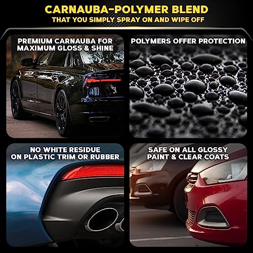 Meguiar's Gold Class Carnauba Premium Quik Wax - 16 Oz - Image 3