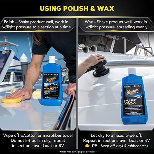 Meguiar's Marine/RV Fiberglass Restoration Kit M4965 - Image 5