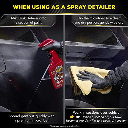 Meguiar's Quik Detailer Mist & Wipe Spray - Image 5
