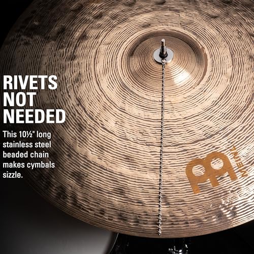 Meinl Cymbals Cymbal Sizzler For Rides And Crashes (BACON) - Image 2