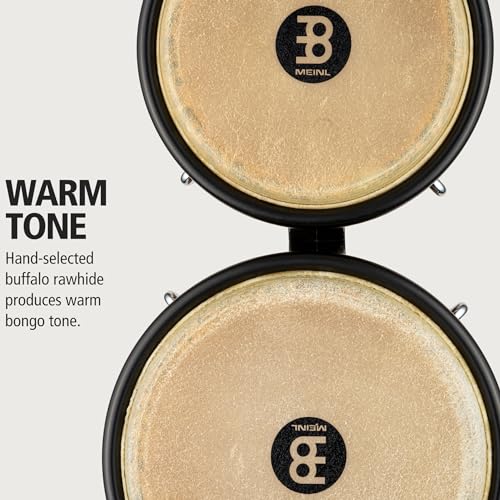 Meinl Percussion Bongos Hand Drum Set, FWB190LB - Image 3