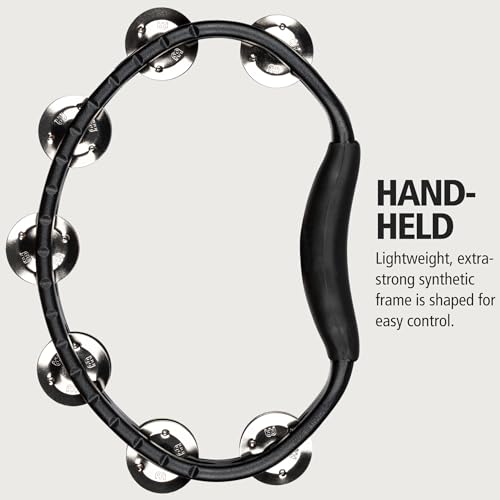 Meinl Percussion Handheld ABS Tambourine with Steel Jingles - Image 2