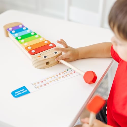 Melissa & Doug Caterpillar Xylophone Musical Toy With Mallets - Image 2
