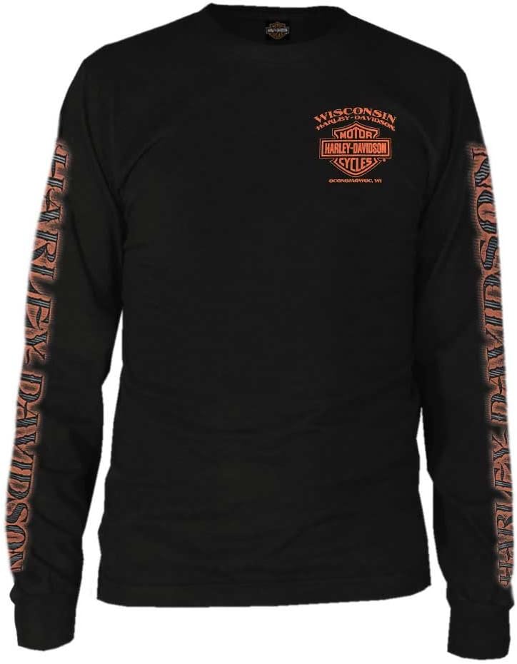 Harley-Davidson Men's Eagle Piston Long Sleeve Shirt 30299947