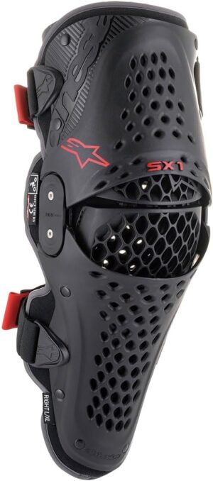 Alpinestars Men's Protective Gear (Black/Red, S/M)